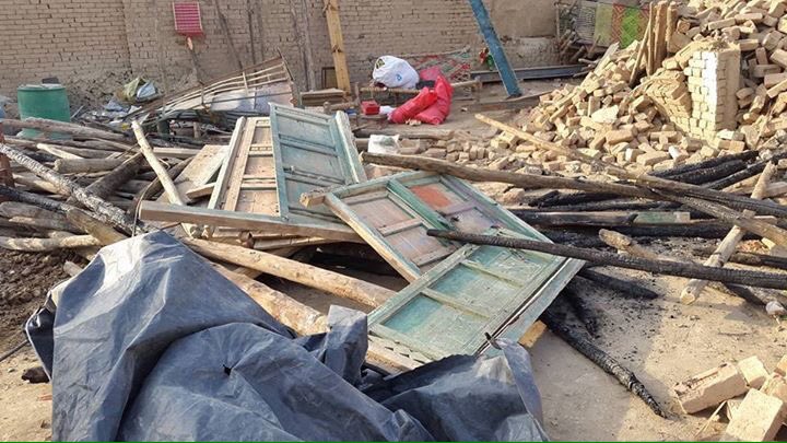 mjdawar's tweet photo. Today in Janikhel Bannu Pak Army Demolished the house of our friend Ishaq Wazir ( Principal Bacha Khan free education academy Bannu) https://t.co/cHzFVBs4Rs