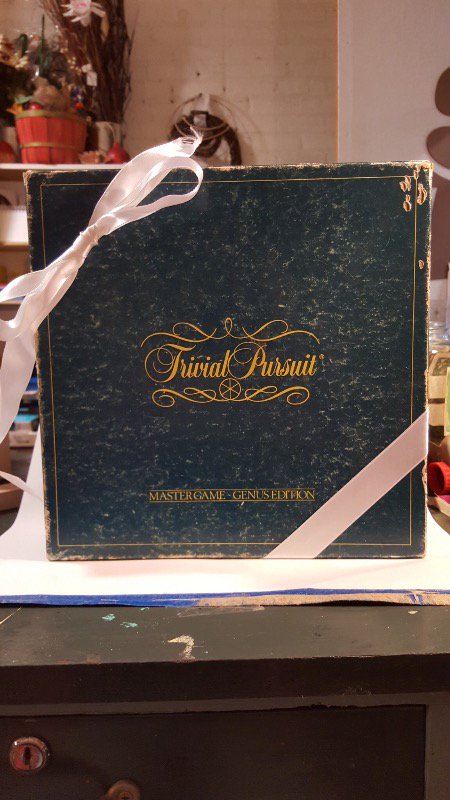 Nothing beats a board game for some unplugged fun! This Trivial Pursuit set is complete, and ready to play, yours for just $7