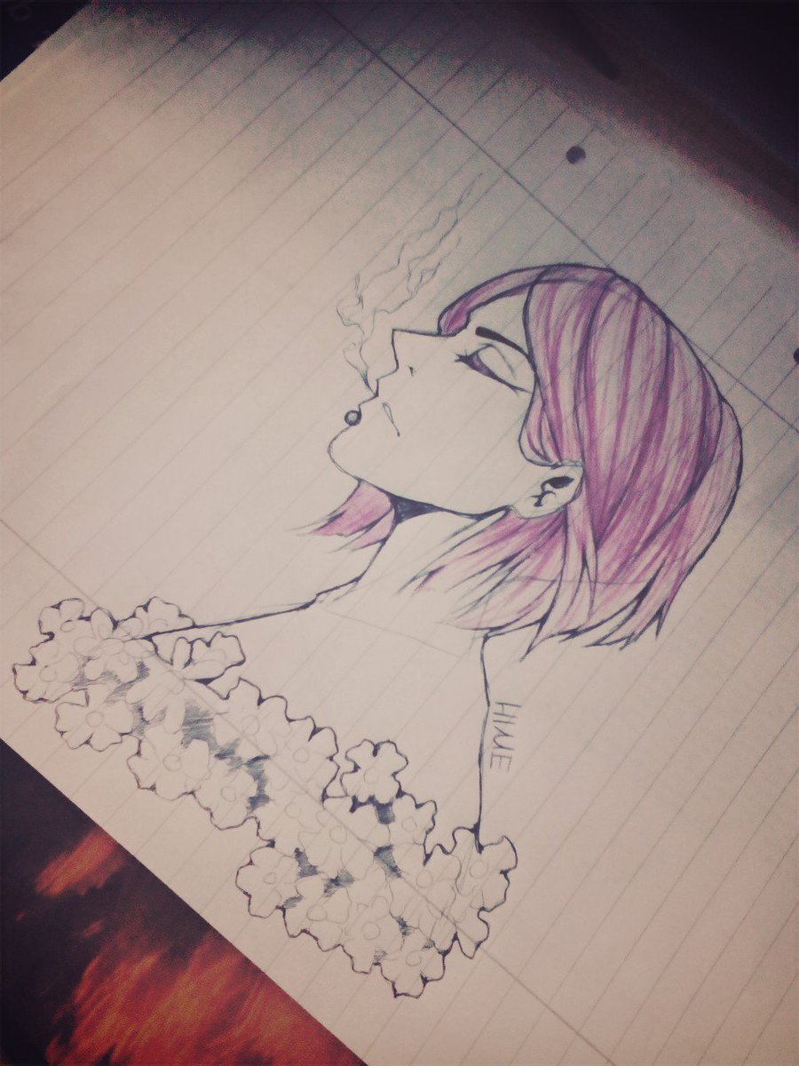_saikosama_'s tweet image. Oh I fcking love my girl #SchoolSketch