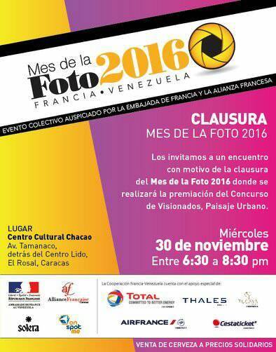 avecofa's tweet photo. La clausura del @mesfotoccs y la premiación del concurso "Paisaje Urbano" es hoy a las 6:30pm en @CculturalChacao ¡Asiste! https://t.co/NCtNDYrz3a