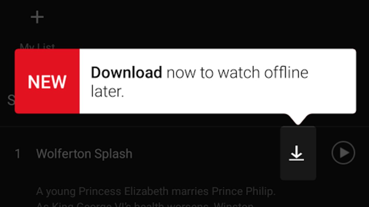 verge's tweet photo. Netflix finally lets you download shows and movies to watch offline https://t.co/dn8mQSRfoz https://t.co/gbJG7JogbC