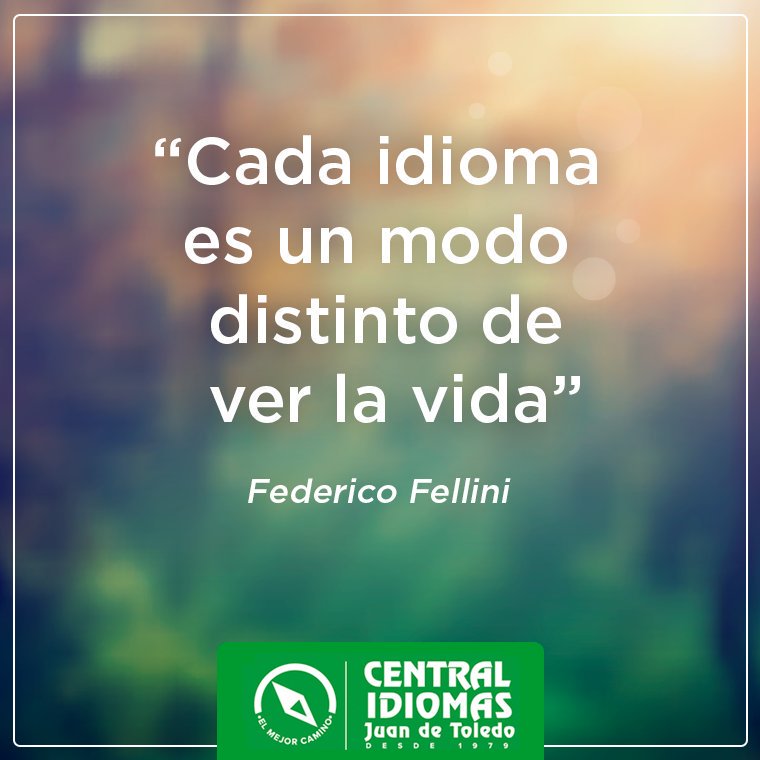 centralidiomasj's tweet photo. ¿Te atreves a ver la vida de forma distinta? #idiomas https://t.co/vMcCJUt3Lw
