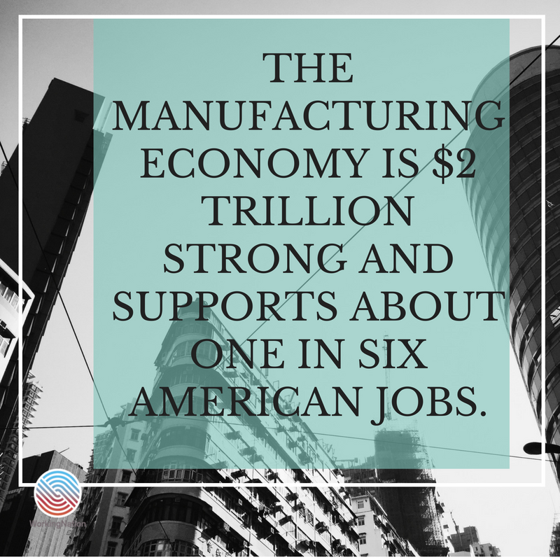 WorkingNation's tweet image. America is failing our youth if we do not equip them with the skills required for innovative #manufacturing ow.ly/EE0s306rPkg
