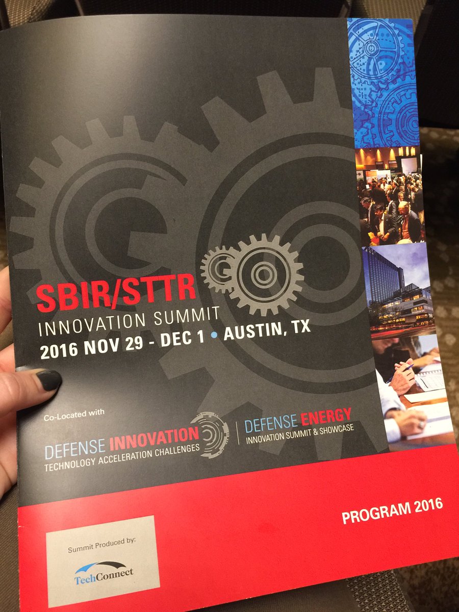 UNDEmily's tweet photo. At the #SBIR #STTR #Innovation Summit- ready to learn about Defense Technology Acceleration Challenges! https://t.co/uQfS0ylAg0