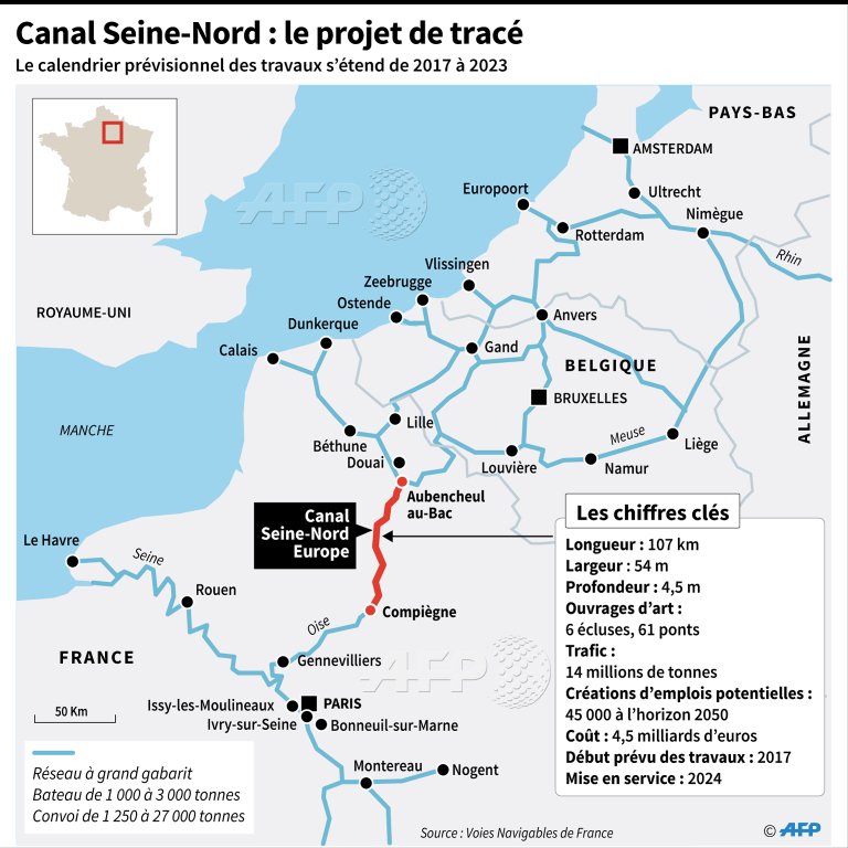 Agence France Presse On Twitter Carte Des Canaux Et