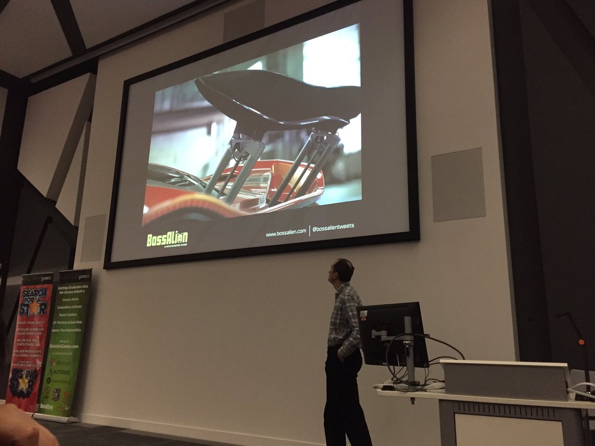 Sharan_Bassi's tweet photo. Next up to have Mark from @BossAlienTweets showing off some awesome trailers! @solentofficial @GradsInGames @Search4aStar #gitg16 https://t.co/kxMqYJEAq2