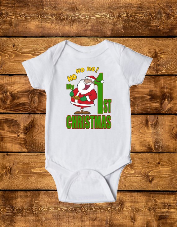 my first holiday t shirt baby boy