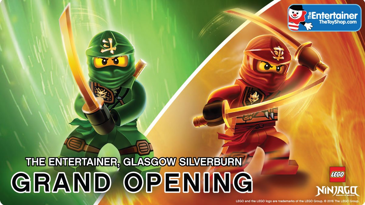 lego at the entertainer