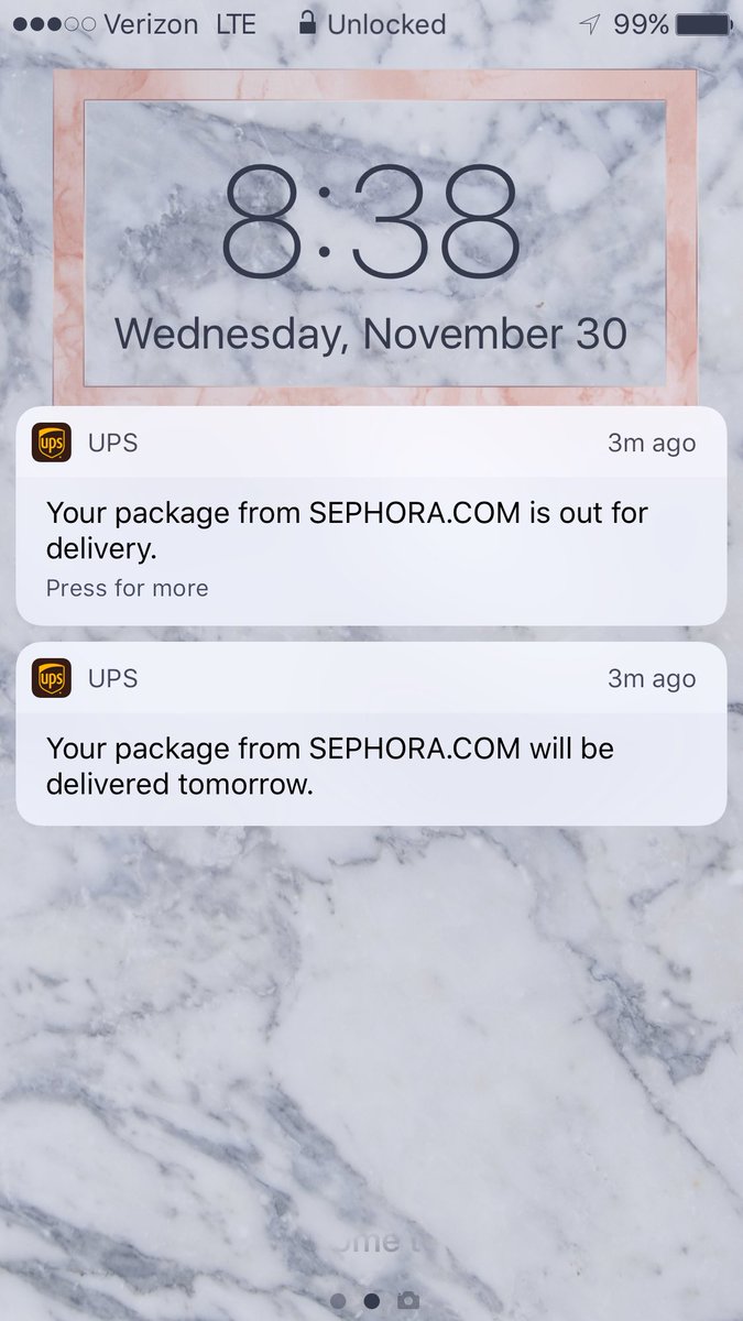 ThisIsYadIT's tweet photo. Best good morning text ever!! @Sephora #makeuphaul https://t.co/1lkiNTpjUW