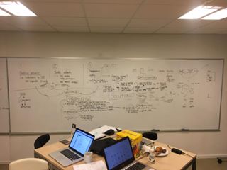 PhilipLaeborg's tweet photo. #sdcbs16 developing prototype accordingly to the problem statement - simplicity? transparency? company size? Many things to consider
#SEB3 https://t.co/jD6WVU0iMs