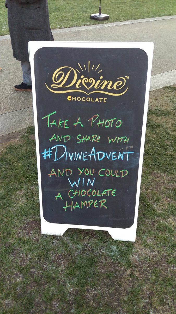 divinechocolate's tweet photo. We are nearly at the end of #DivineAdvent today, ten minutes left to enter our competition and buy a calendar! https://t.co/HZ8Bi0zOkx