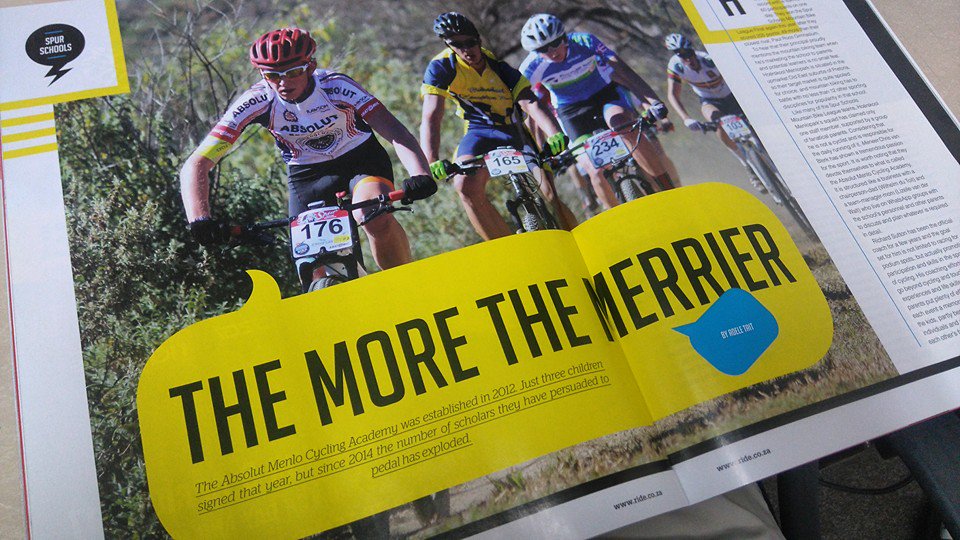 bikebeatSA's tweet photo. Growing numbers for @menlo_fietsry at the @SpurMTBLeague . Read more in the December issue of @RideMagazineSA out now! https://t.co/FkQoAb6tSp