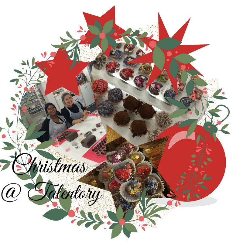 Impressions from our Talentory xmas party. Lots of chocolate and glitter involved.