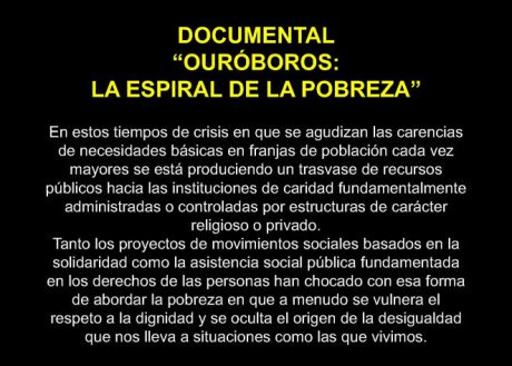 Mañana estamos en <a href="/rojoynegrosiemp/">Ateneo La Idea</a> con el documental OURÓBOROS y comentando los movimientos solidarios frente a la caridad #DerechosHumanos