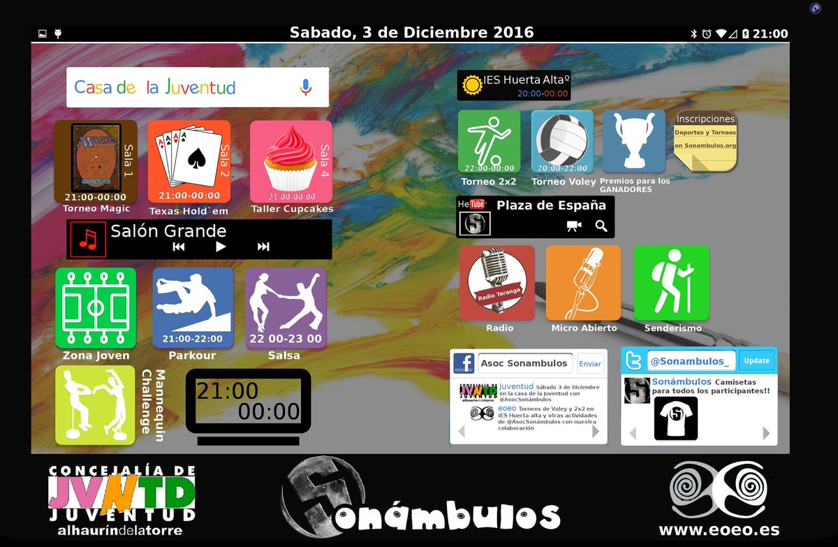 Volvemos este sabado repleto de Torneos y actividades!!!! No te lo pierdas.