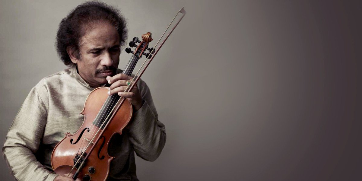 Subramaniam, maître de la musique carnatique, en concert ce soir à la Philharmonie de Paris bit.ly/2gVkriC