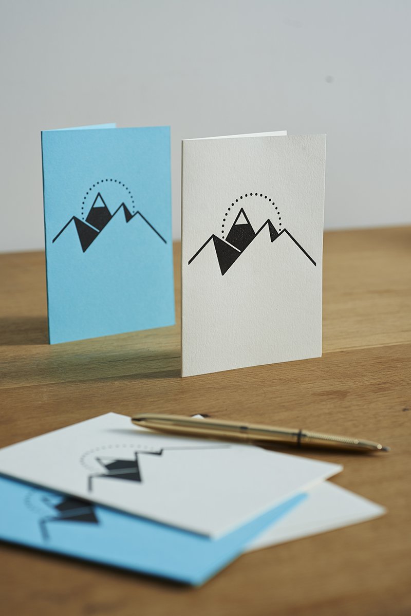 New Lane #letterpress #Christmas cards now online! In collaboration with <a href="/sundlaugcoffee/">Sundlaug Coffee Co.</a>, hand printed in our studio goo.gl/7gm5yo