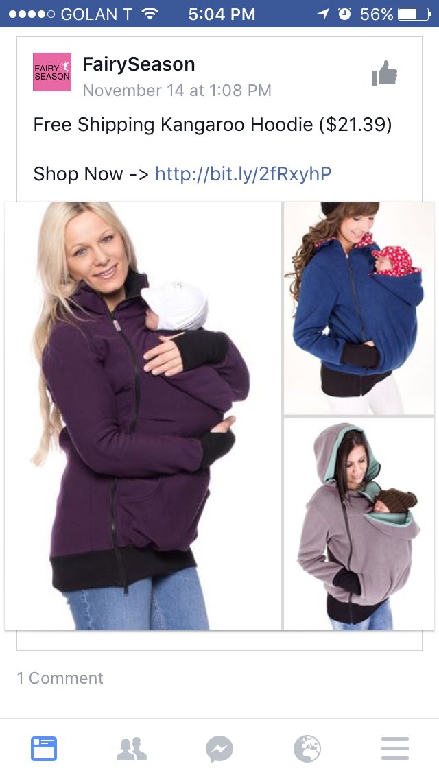 Greg_N_Susan's tweet photo. Check out these nifty hoodies, but don't believe the lies...they are alien skin replicas not inspired by kangaroos #aliens #believer #hoodie https://t.co/xnoU81cWeT