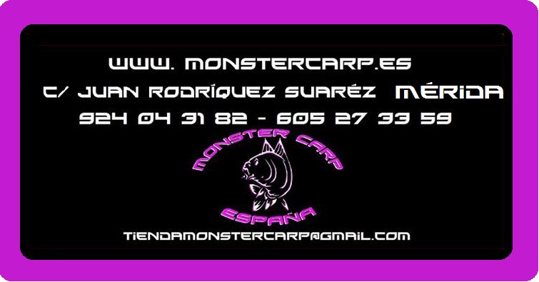 Tienda Monstercarp en calle Juán Rodriguez Suárez ,Mérida ,Extremadura 
cuenta con nuestros productos !!