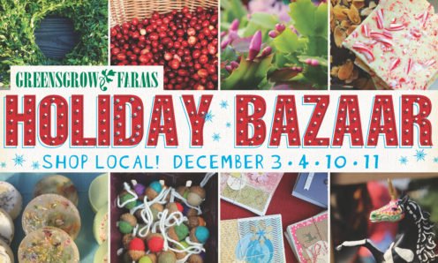 <a href="/Greensgrow/">Greensgrow Farms</a> Holiday Bazaar vendors include <a href="/boltedfromblue/">Bolted from the Blue</a>, <a href="/AreteHerbs/">Areté Herbs</a>, <a href="/CraftFoundry/">Craft Foundry</a>, <a href="/MASscarves/">MASscarves</a>, <a href="/johnandkiras/">John and Kira's</a>  
ow.ly/oqRR306DEwR