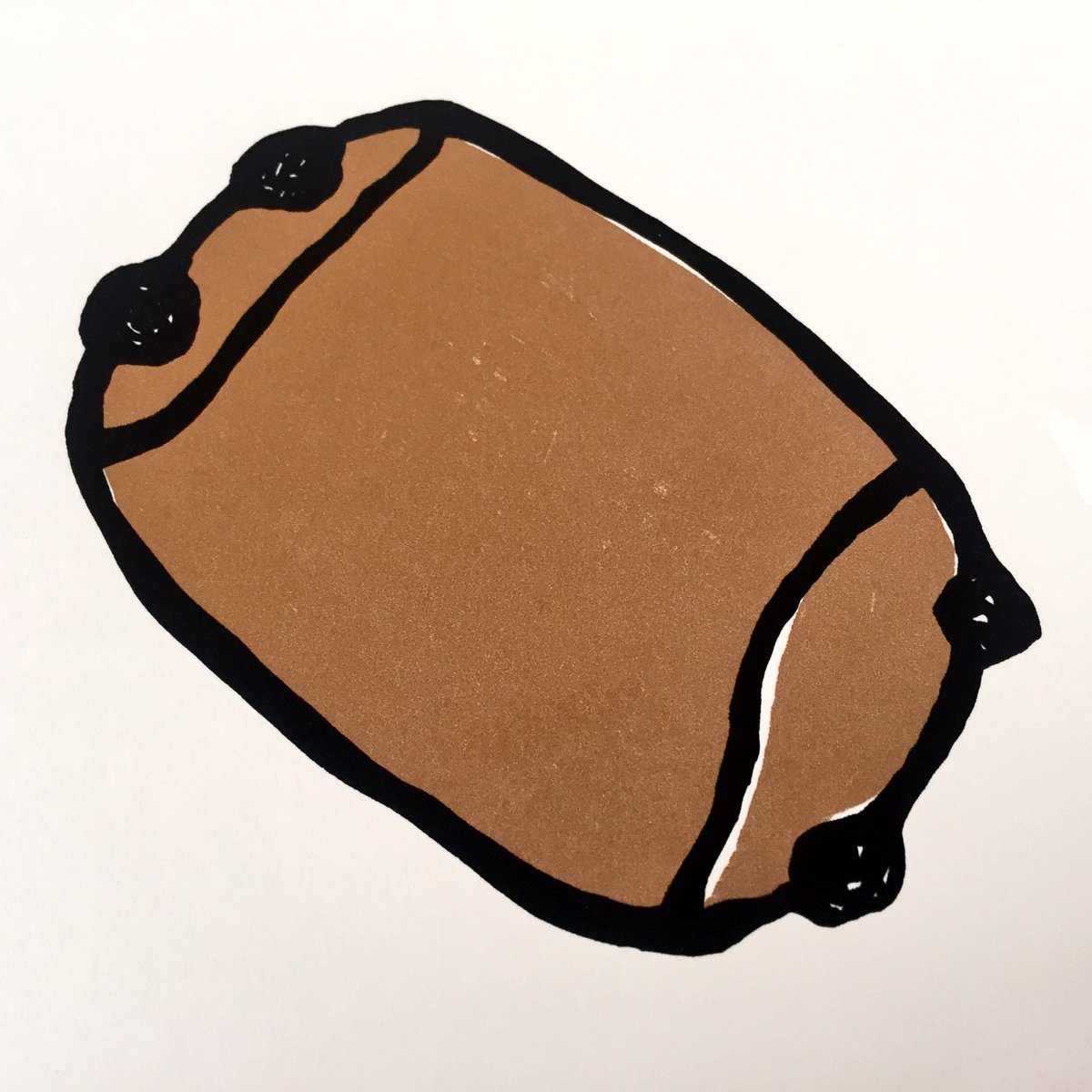 🚨 New print alert 🚨 Giant golden pastries now up on the longfeltwant #Etsy shop! etsy.com/uk/shop/longfe…