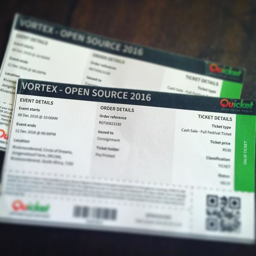 Chels_Vee's tweet image. Whoop whoop tickets in hand and ready for our adventure next week #vortexopensource2016 #B… ift.tt/2g6Murr