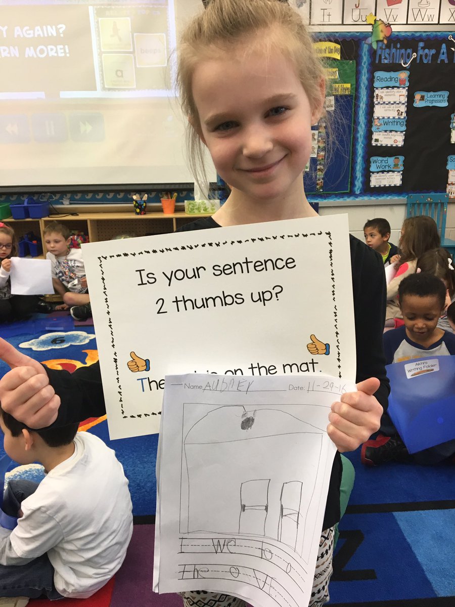 ScovillSmarties's tweet photo. It sure is! #2thumbsupsentences #writingforreaders ๐๐ผ๐๐ผ@CatenaColts https://t.co/lgK0GSOQqE
