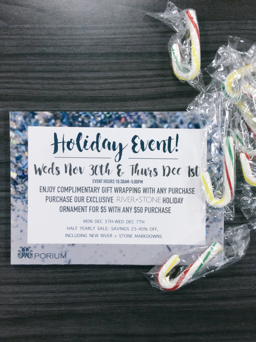 bern_hogan's tweet photo. Find me on campus today for candy canes & some awesome deals from #riverandstone #brandrepmc https://t.co/VRhjPFmjsv