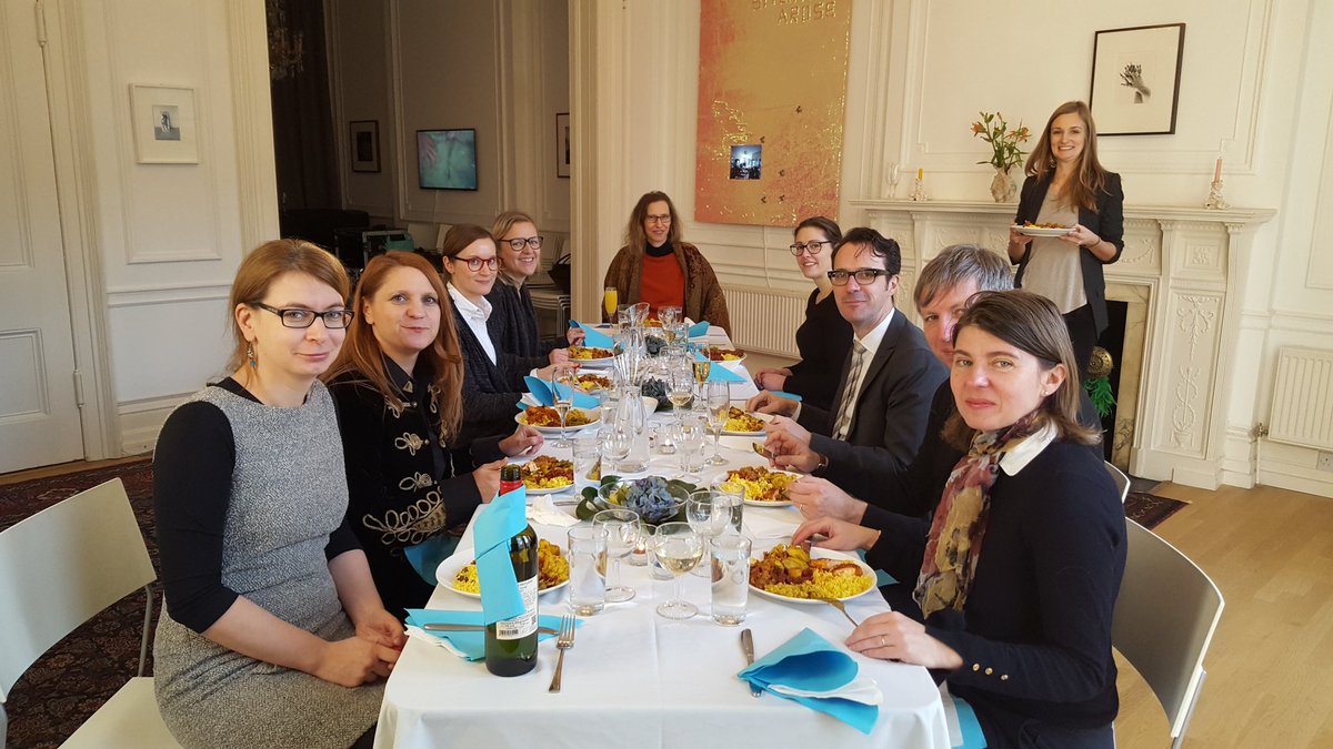 ACF_London's tweet photo. The team celebrating 4 successful, wonderful years as director of the @ACF_London #timeflies #ACF60 https://t.co/PBYFptiahl