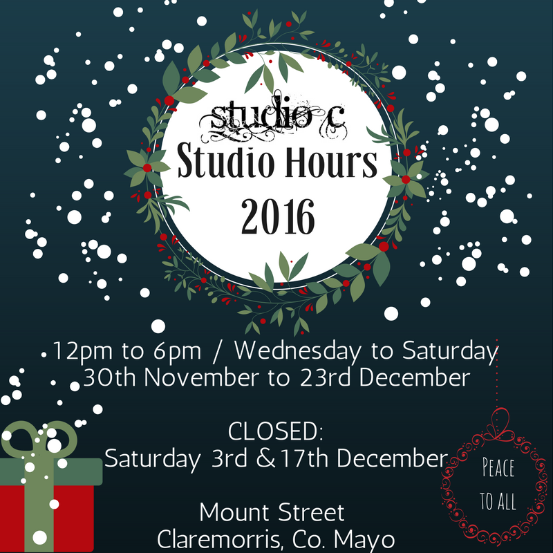 studioCworkshop's tweet photo. It's going to be a busy Christmas season for studio c! https://t.co/anc36kFxpT