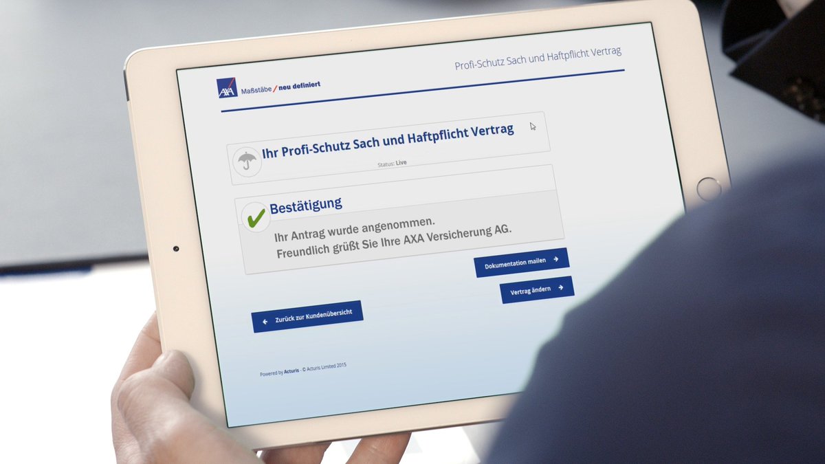 AXADeutschland's tweet photo. #digitale #Versicherungsmakler kommen in 90 Sek. zum Vertragsabschluss. Wie? Das #AXA Webinar mit @AssFiNET zeigt es https://t.co/snWNyK0mve https://t.co/ExzVfKzlt0