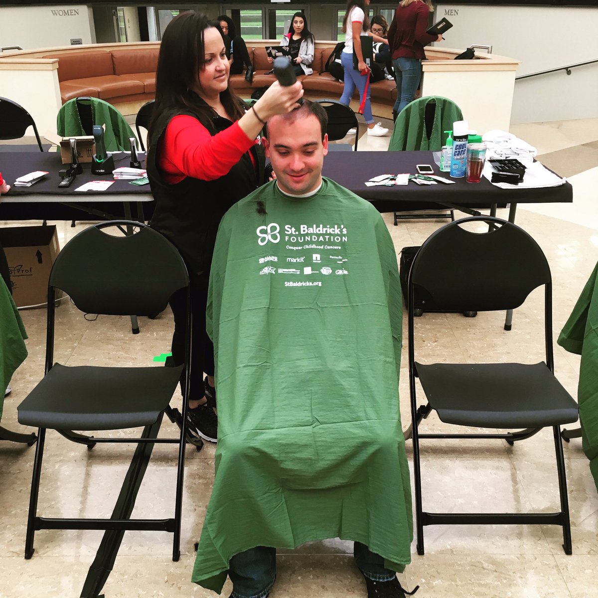 St. Baldrick's is happening NOW in the Roto! Come join us for this amazing event - shave your head, make a donation, or do both! #forthekids