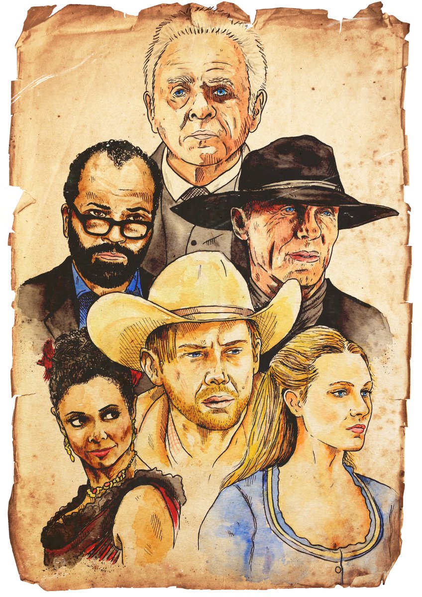 NEW PRINT! 

We are obsessed with Westworld! So here's a new design available in A4 and A3

squiffyprints.com
Etsy.com