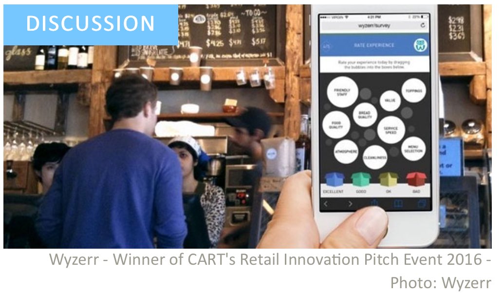 AdvancingRetail's tweet photo. What convinces retailers to innovate?
@retailwire https://t.co/vM89Am0FST
#RIPE2016 #PitchEvent
#retail #innovation #tech #technology https://t.co/YitD6EVISw
