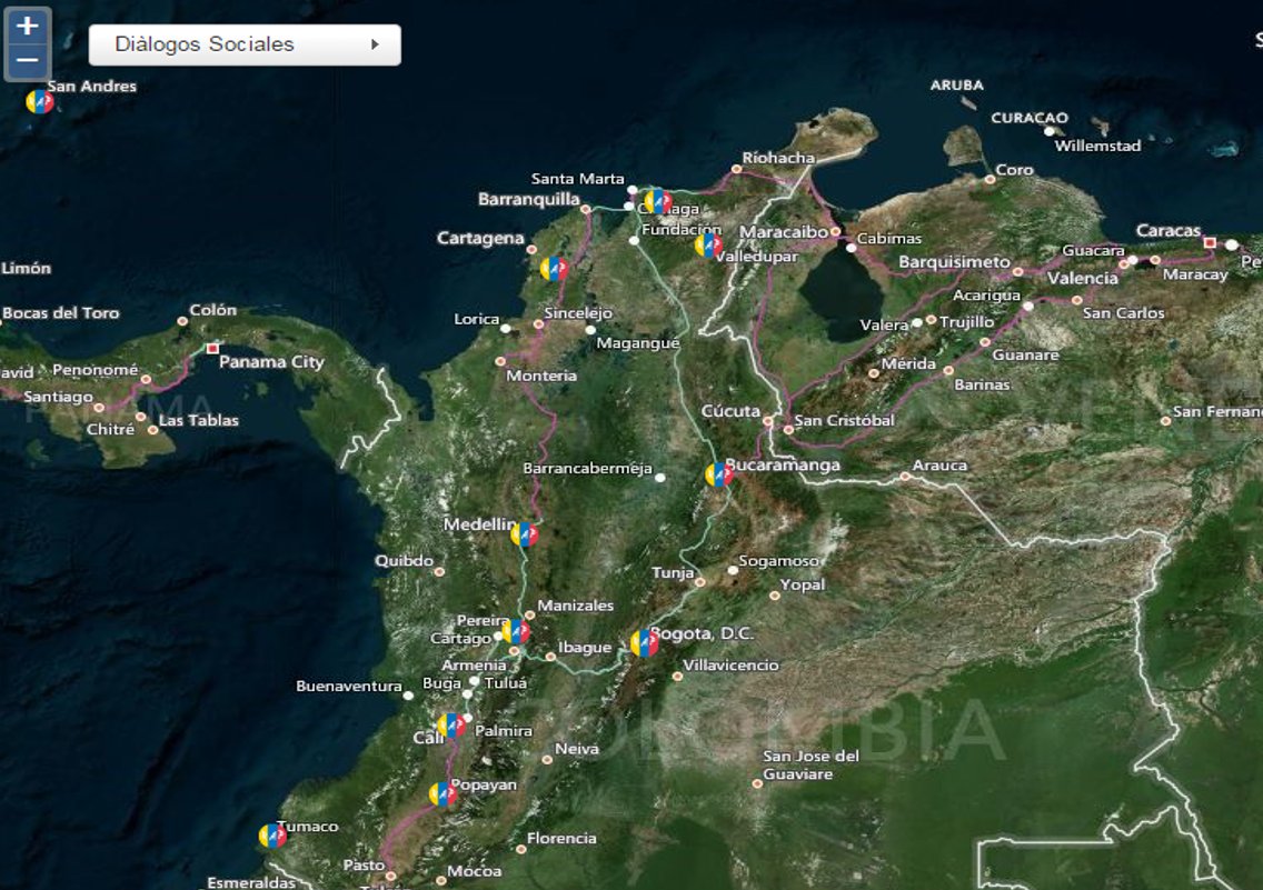RAPColombia2016's tweet photo. Clic acá para descubrir los territorios en donde se realizaron los talleres para la construcción de la PNIA
https://t.co/vQff3zqf1v https://t.co/8p06X0uZCy