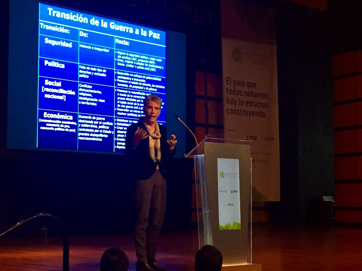 juasier's tweet photo. "Lo más importante de la reconstrucción económica es evitar a toda costa, regresar al conflicto" @Gracdelcastillo #CTeIDefensaCol https://t.co/rmb4nhncq7