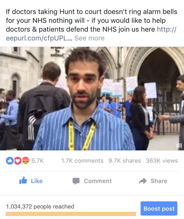 DrKishanRees's tweet photo. @JonAshworth fancy an interview with a junior doctor turned social media broadcaster about the #NHS &amp; challenges it faces? This 1 reached 1M https://t.co/38rneCMvRF