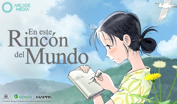 ArataLatam's tweet photo. En este Rincón del Mundo - se estrenará en México y Latinoamérica - https://t.co/KB86x5cfov
#enesterincondelmundo #arcademedia https://t.co/1hFbNhdsOk