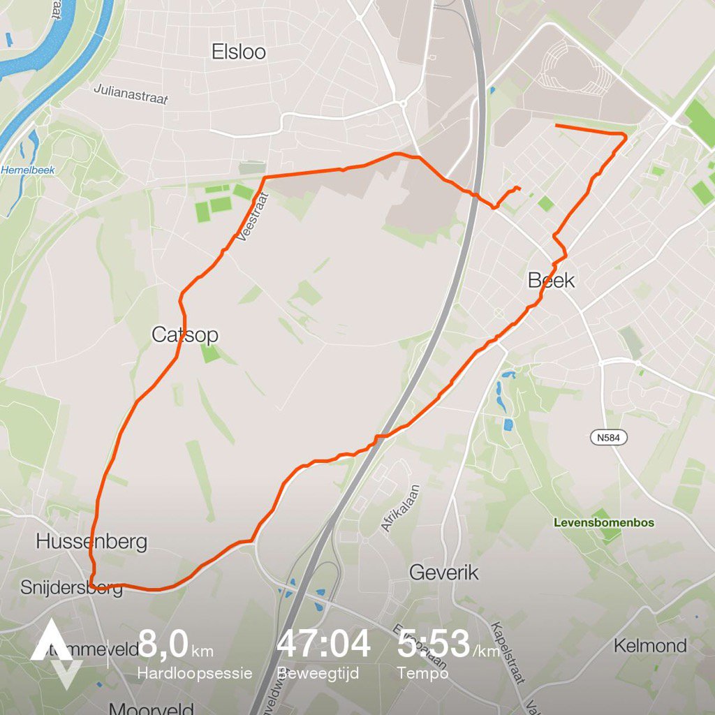 Enjoy a good run! Bekijk mijn hardloopsessie op Strava.
strava.com/activities/789…