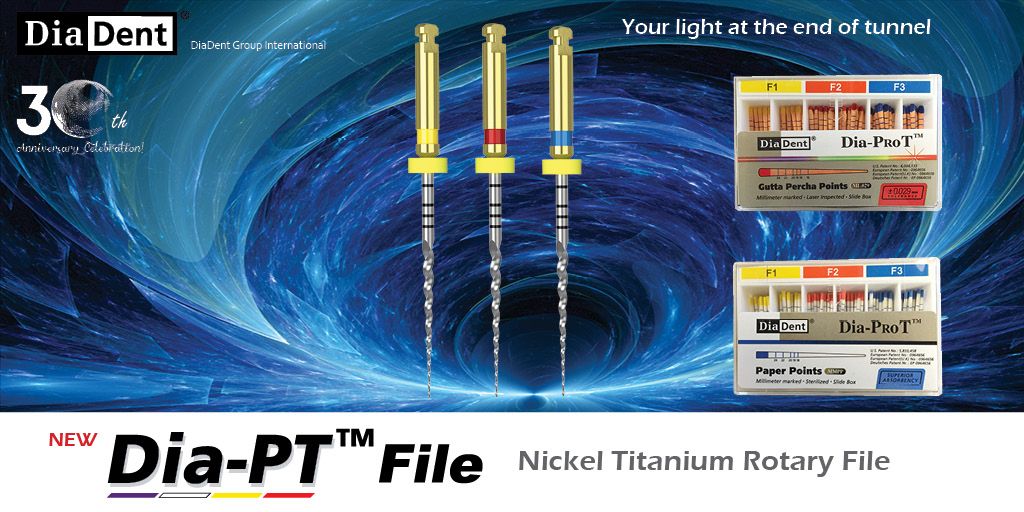 EndoPracticeUS's tweet photo. New Dia-PT Rotary NiTi Files w/ #ProgressiveTaper &amp; #HighFlexibility.  #Endotontics #FREESAMPLE https://t.co/bYUI7qL6Ww https://t.co/vyD8Sg3TqK