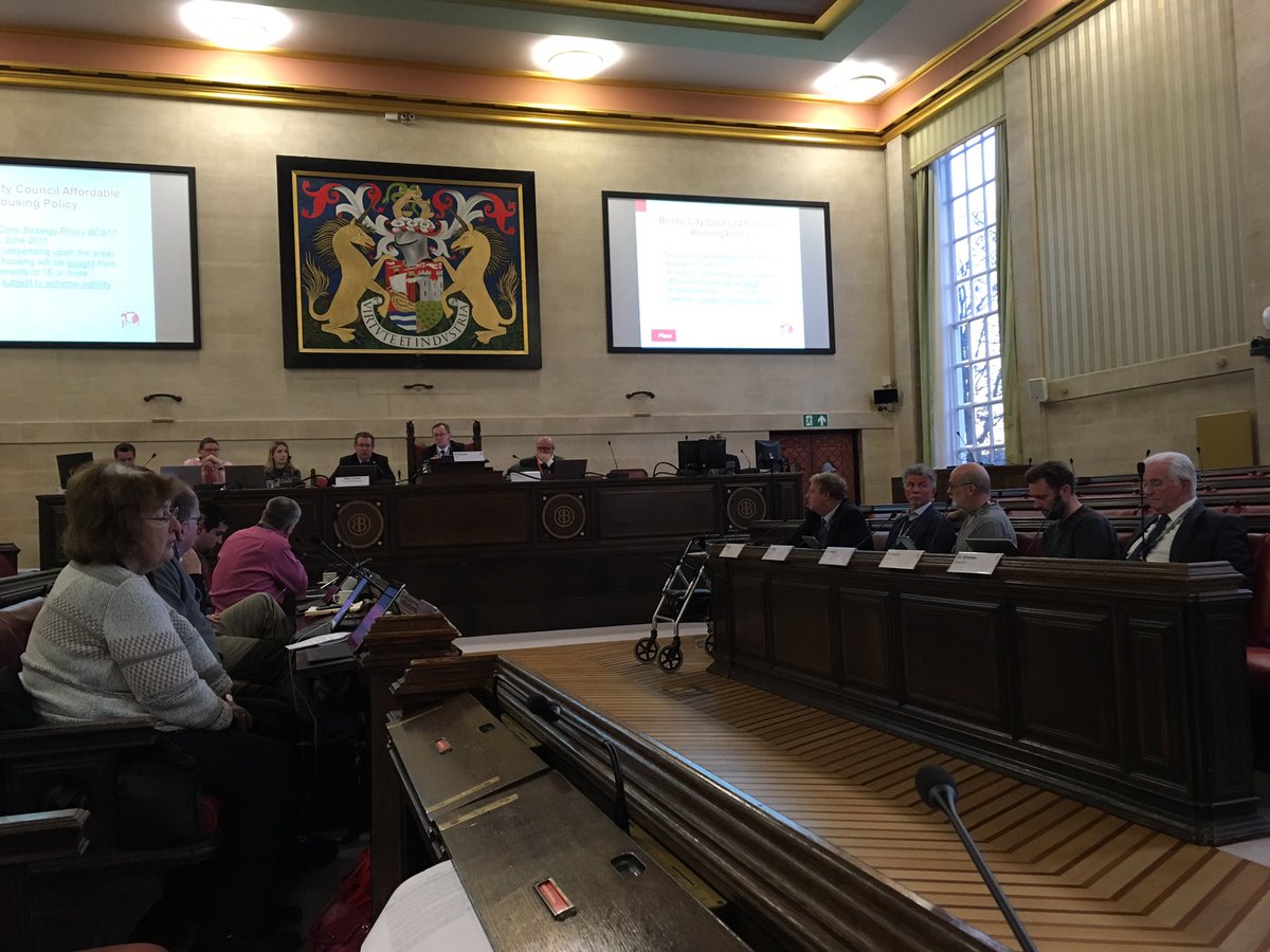 TheBristolCable's tweet photo. Live: Councillors to decide Greenbank Choc Factory. Officers recommend approve last min offer 6 of "affordable" units. Could go either way. https://t.co/XblvTKRUXN