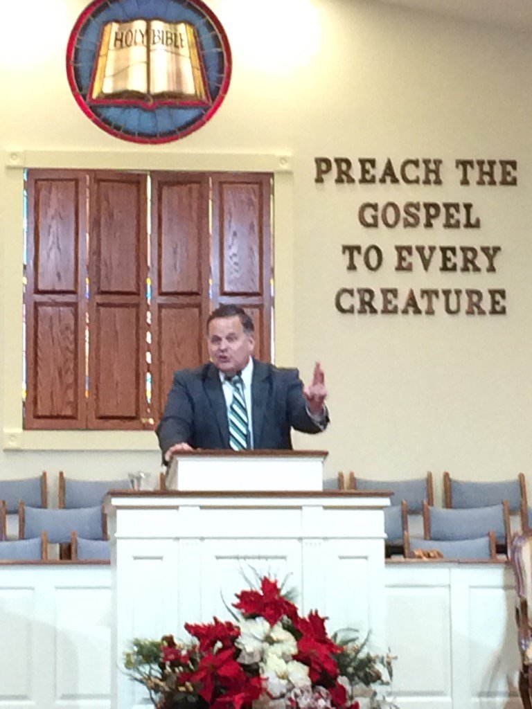 Paul Schwanke preaching chapel <a href="/NebcOnline/">NEBC</a> First preached for us when he was 15. Still going strong