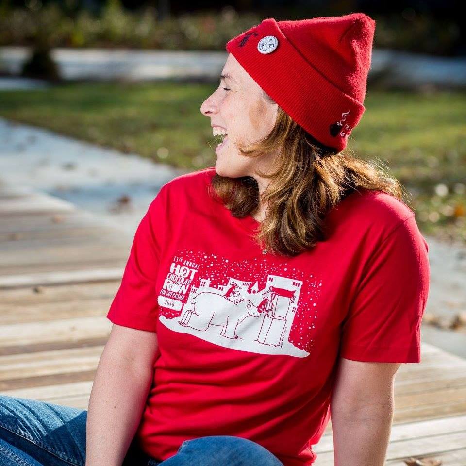 Raise $125 by 12/2 @ midnight for a hat-- $500 for a t-shirt. A little way to say we are so grateful! Find your page hotchocolaterun.com