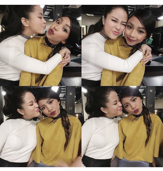 KissesDelavin's tweet photo. Pinakaunang selfie na ipopost ko after Pbb ay (as promised)... with my love, Maymay Entrata ganda 💖 
@Marydaleentrat5 is her new twitter! https://t.co/8dgjII0MbF