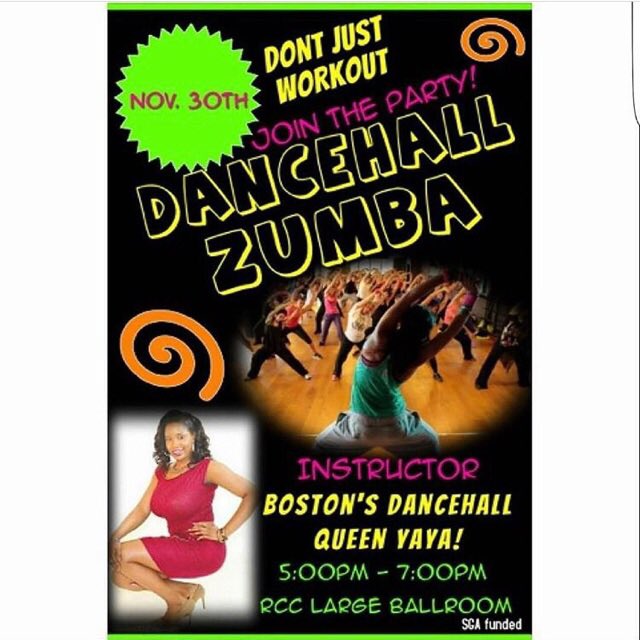 bsu_ucc's tweet photo. THIS EVENING❗️❗️❗️ come out and enjoy Dancehall Zumba with us❗️❗️ 5-7PM in the RCC Large Ballroom❗️ https://t.co/bR38LtqpaZ