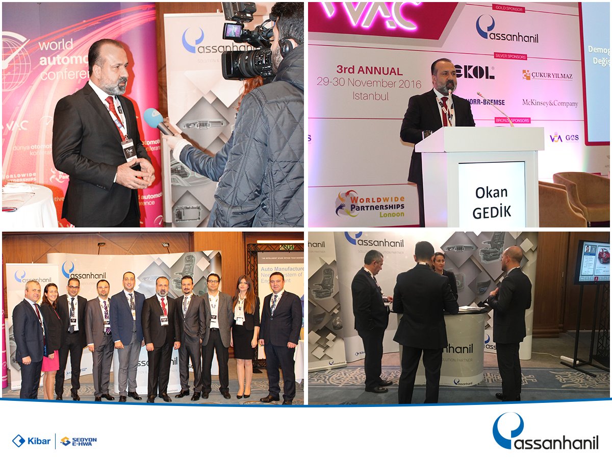 Assan_Hanil's tweet photo. Assan Hanil’in Gold sponsorluğunda gerçekleştirilen Dünya Otomotiv Konferansı bugün sona erdi. Katılan herkese çok teşekkürler! #WAC2016 https://t.co/kZ6wBhdoT9