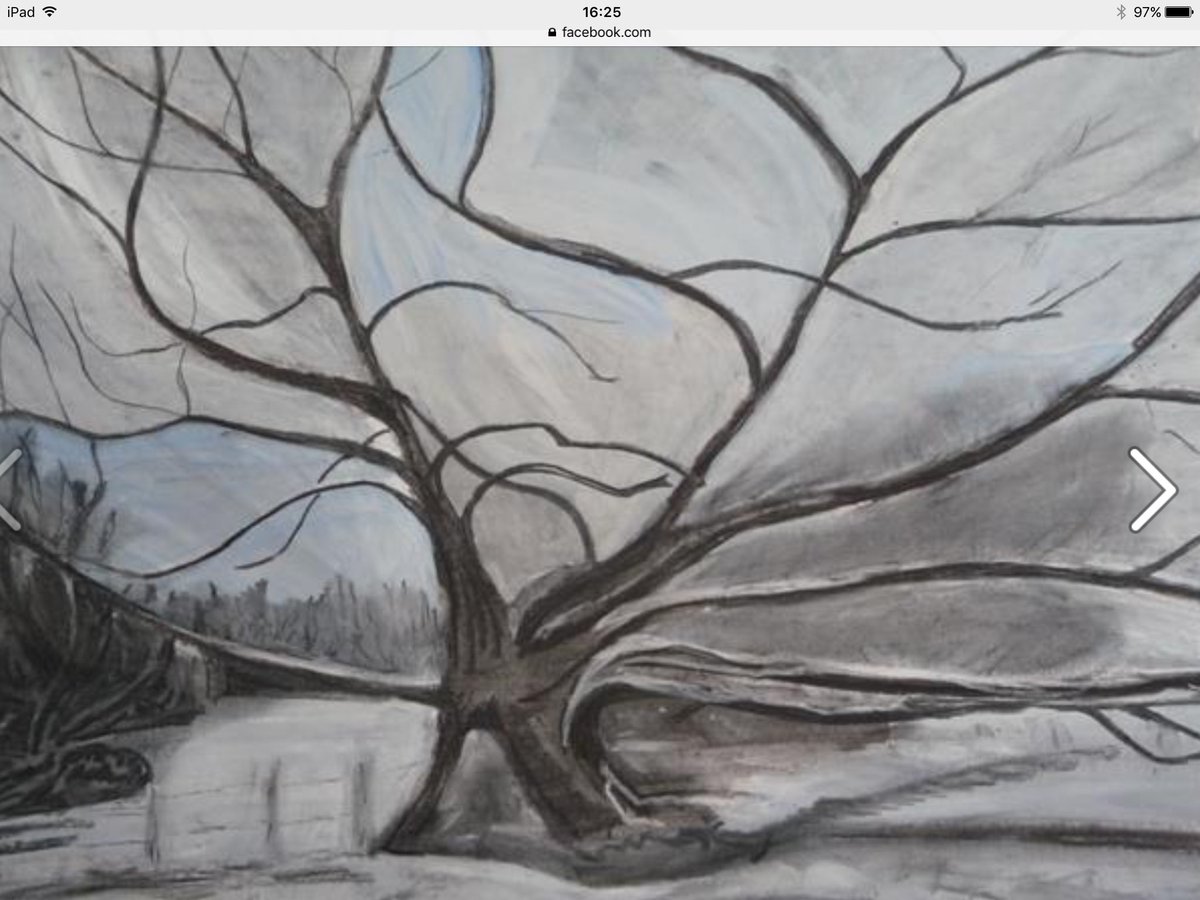 Limited edition print #Hambledon Hill# Edie-Mae's at Stourpaine #christmas fair #Sue Bates #watercolours#suebates359