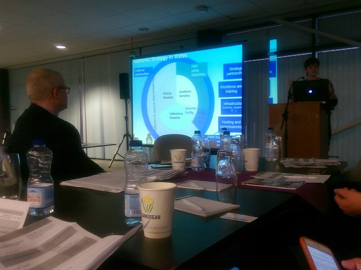 CliveMorgan16's tweet photo. Rachel Butler describing exciting genomic medicine strategy for Wales #AHCSWALES2016 https://t.co/ZbDKD3Z3gq