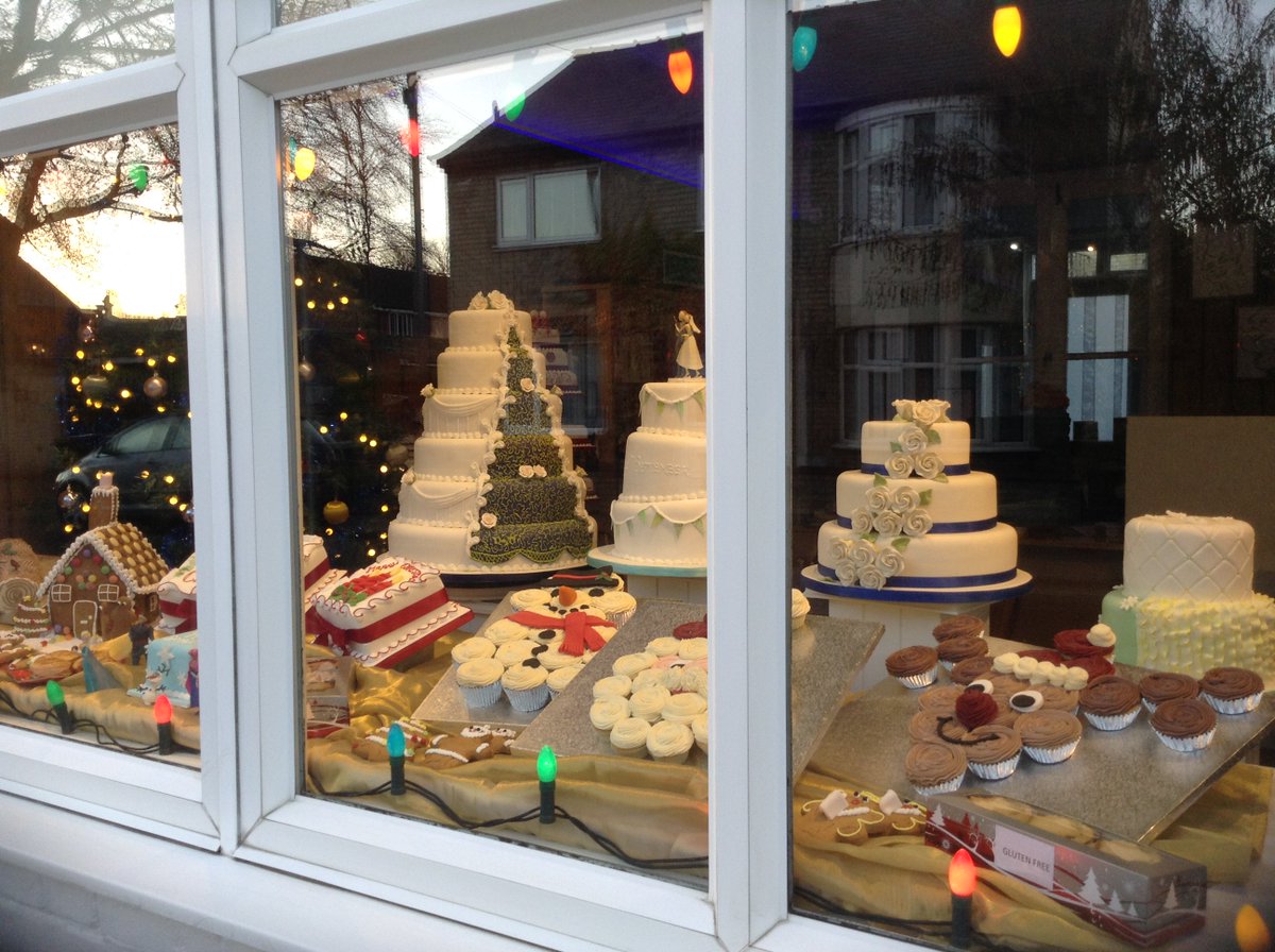 RegencyCakes's tweet photo. Look at the treats and goodies in our Christmas window! Get your orders in for collection Christmas week https://t.co/MgB9fuWcb2 #Christmas https://t.co/3ljpF4bBsx