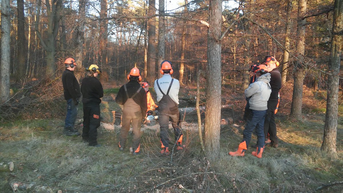 Zaag
Zaagcursus zit er weer op voor de greenkeepers van <a href="/DeRidderBV/">De Ridder B.V.</a> en vrijwilligers (BEB) van <a href="/HogeKleij/">De Hoge Kleij</a>